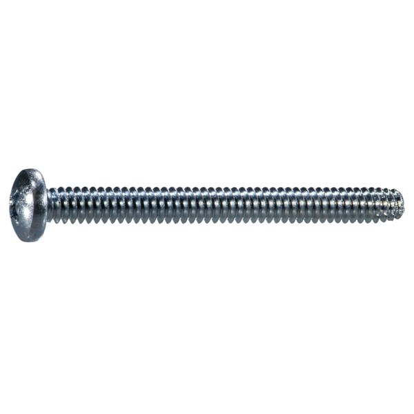 Midwest Fastener Sheet Metal Screw, #10 x 2 in, Zinc Plated Steel Pan Head Phillips Drive, 8 PK 931631 - main